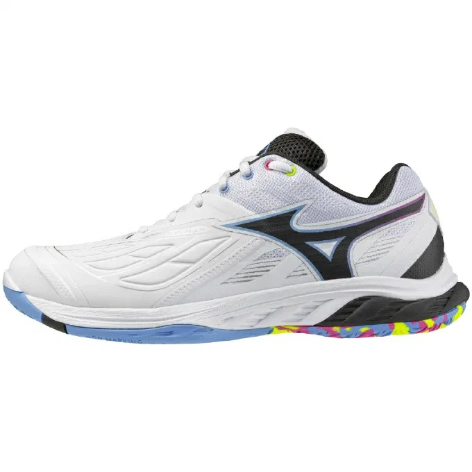 Унисекс кроссовки для бадминтона «Wave Fang 2 Fit» от Mizuno, Wh/Bl