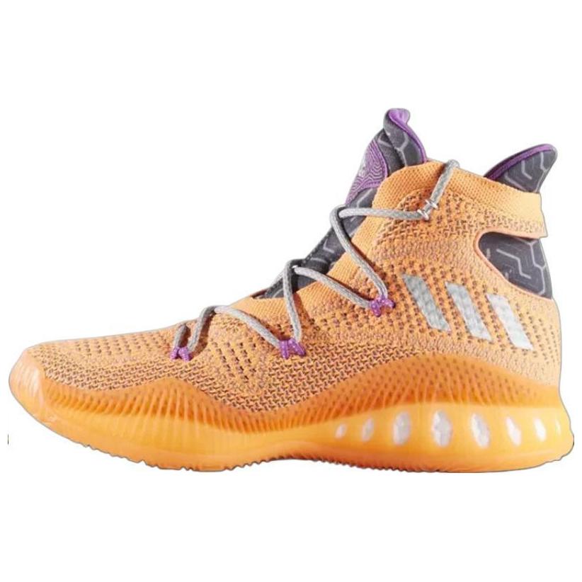 

Adidas Баскетбольные кроссовки Crazy Explosive Primeknit с амортизацией, износостойкие, высокие, мужские, оранжево-черные