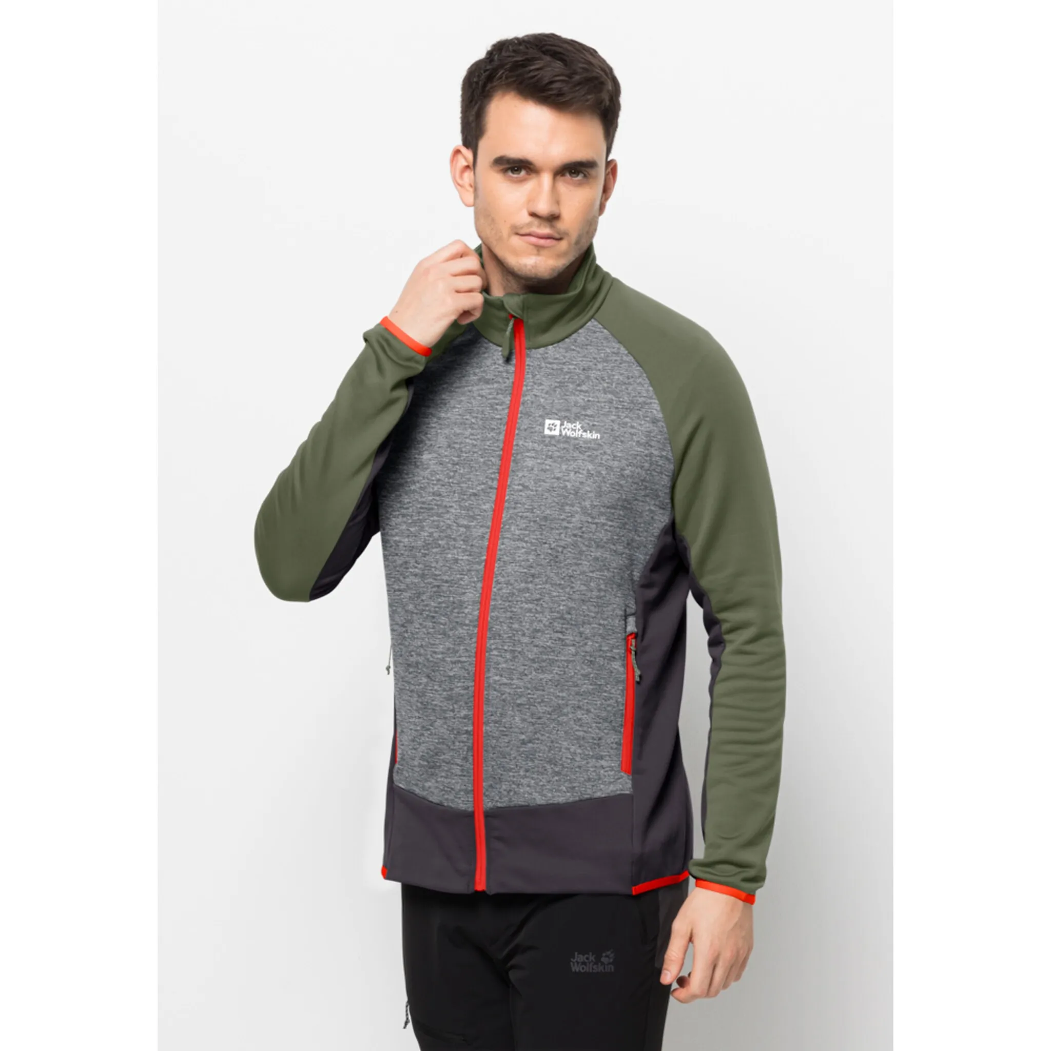 

Флисовая куртка Jack Wolfskin "SKY PEAK FZ M", зеленый