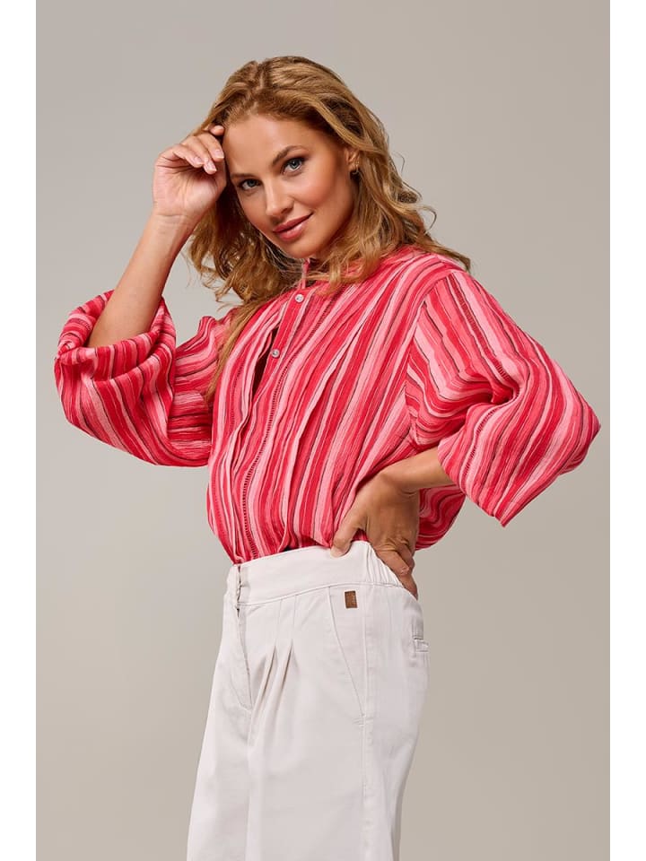 

Блузка Mart Visser, цвет bluse mit eli-print rosa/mehrfarbig