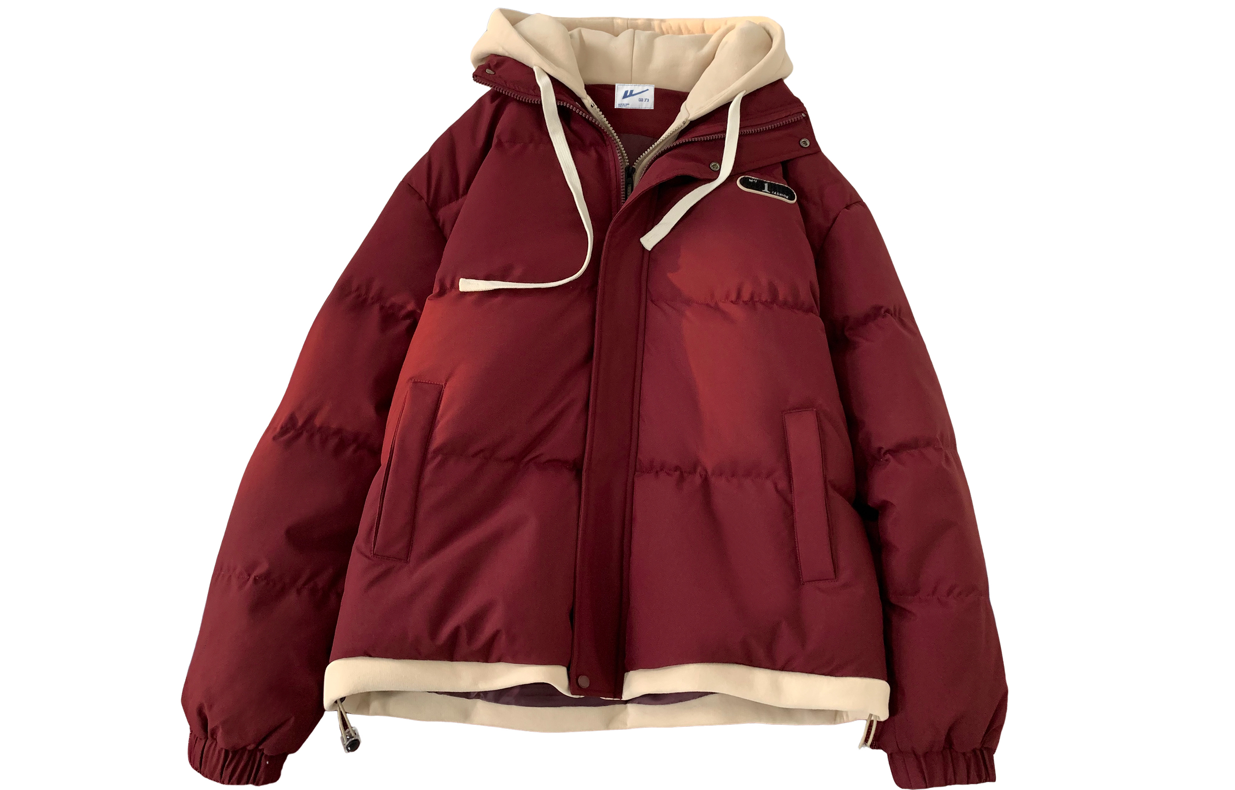 

WARRIOR Пуховик Huichao Riding The Wind Collection унисекс, Burgundy
