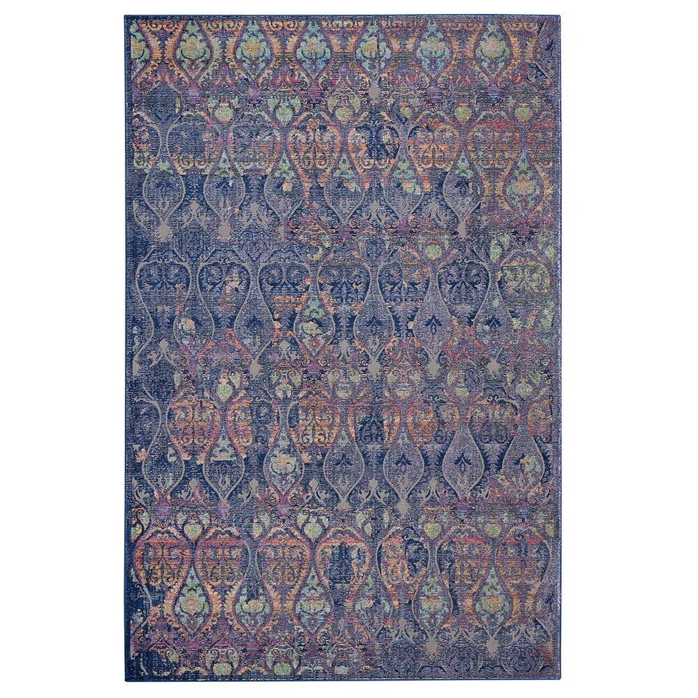 

Nourison Global Винтажный марокканский ковер, цвет Navy Multicolor