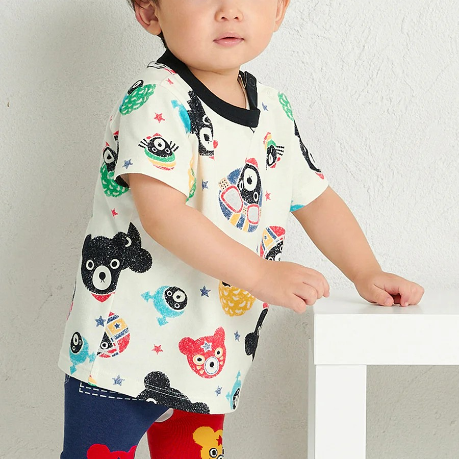 MIKI HOUSE Футболка Multicolor для детей 3-7 лет — фото 4
