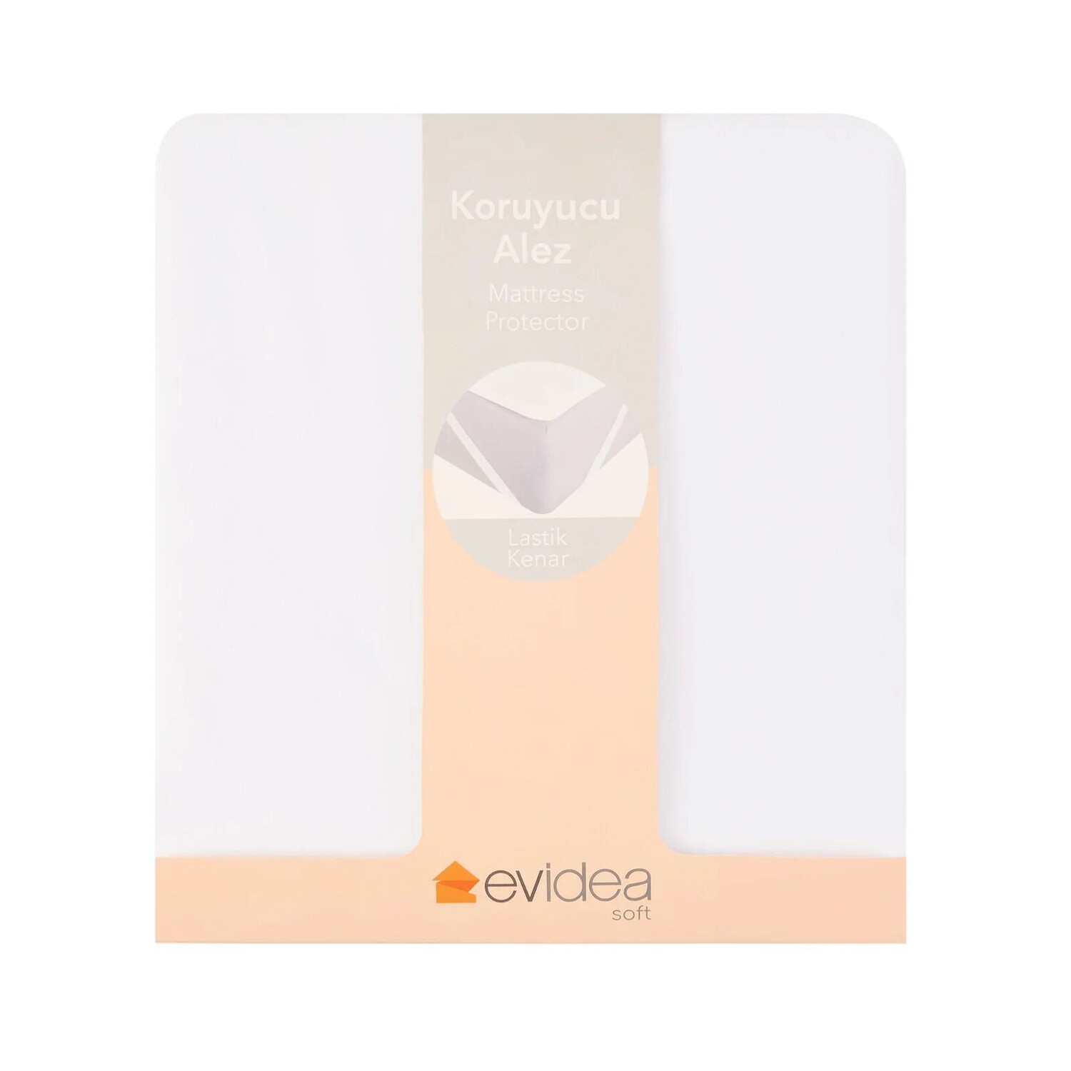 

Двойные эластичные матрасы Evidea Soft Bora из хлопка с защитой от жидкости - белые - 180x200 см