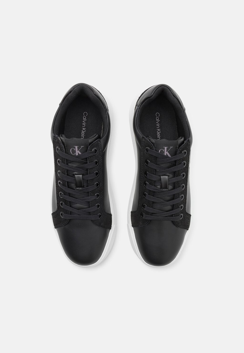 

Кроссовки на шнуровке CHUNKY CUPSOLE AUTHENTIC Calvin Klein, черный