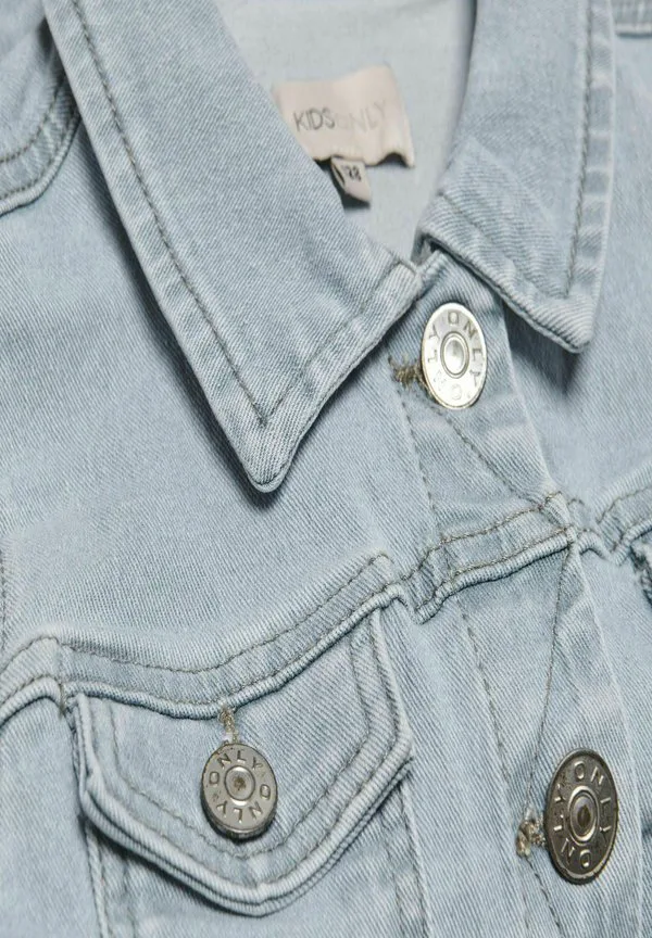 Джинсовая куртка kmgsara Only Mini, Light Blue Denim — фото 3