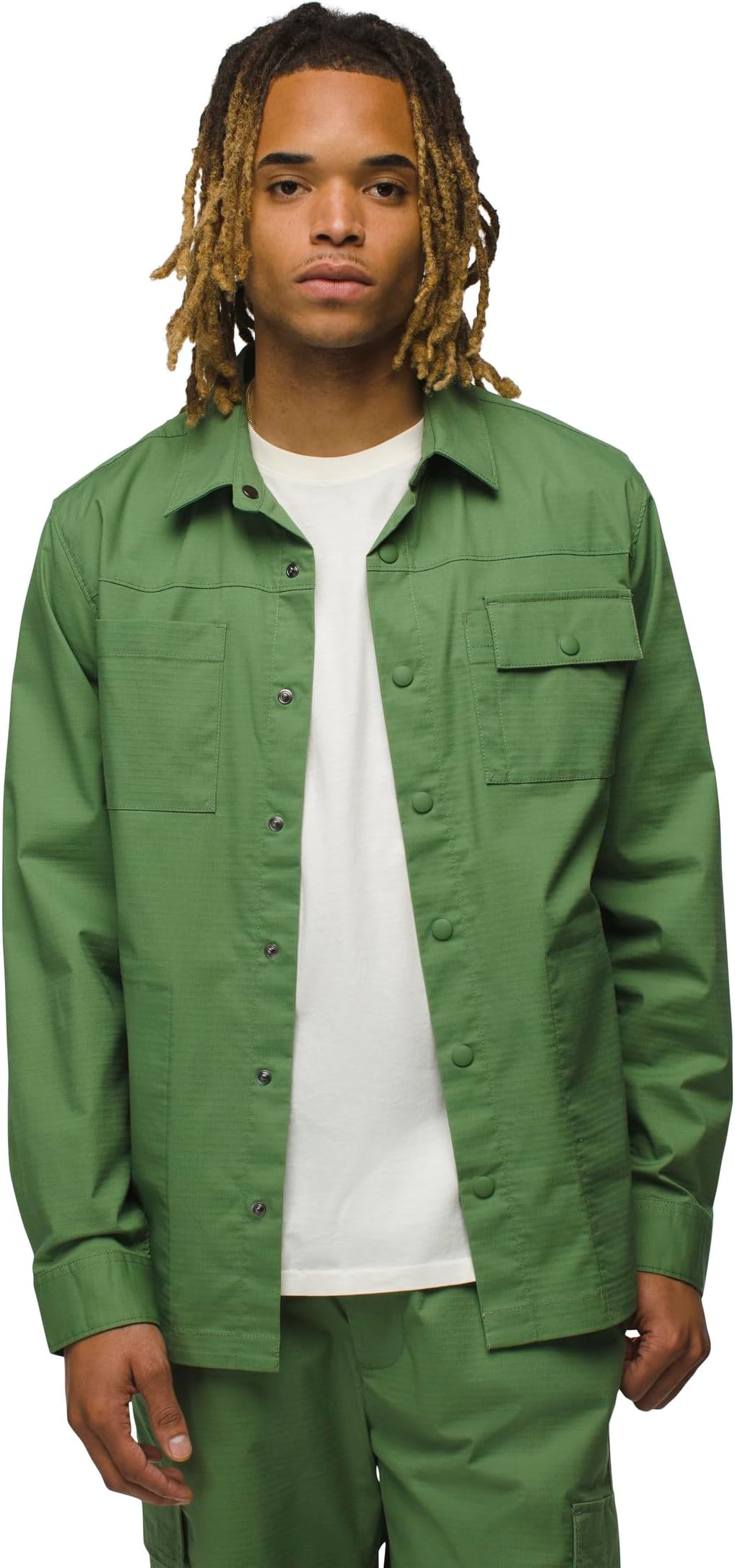 

Рубашка Prana Palisades Ripstop Field Shirt, цвет Ivy