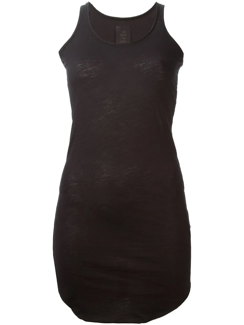 

Длинная майка Thom Krom, черный