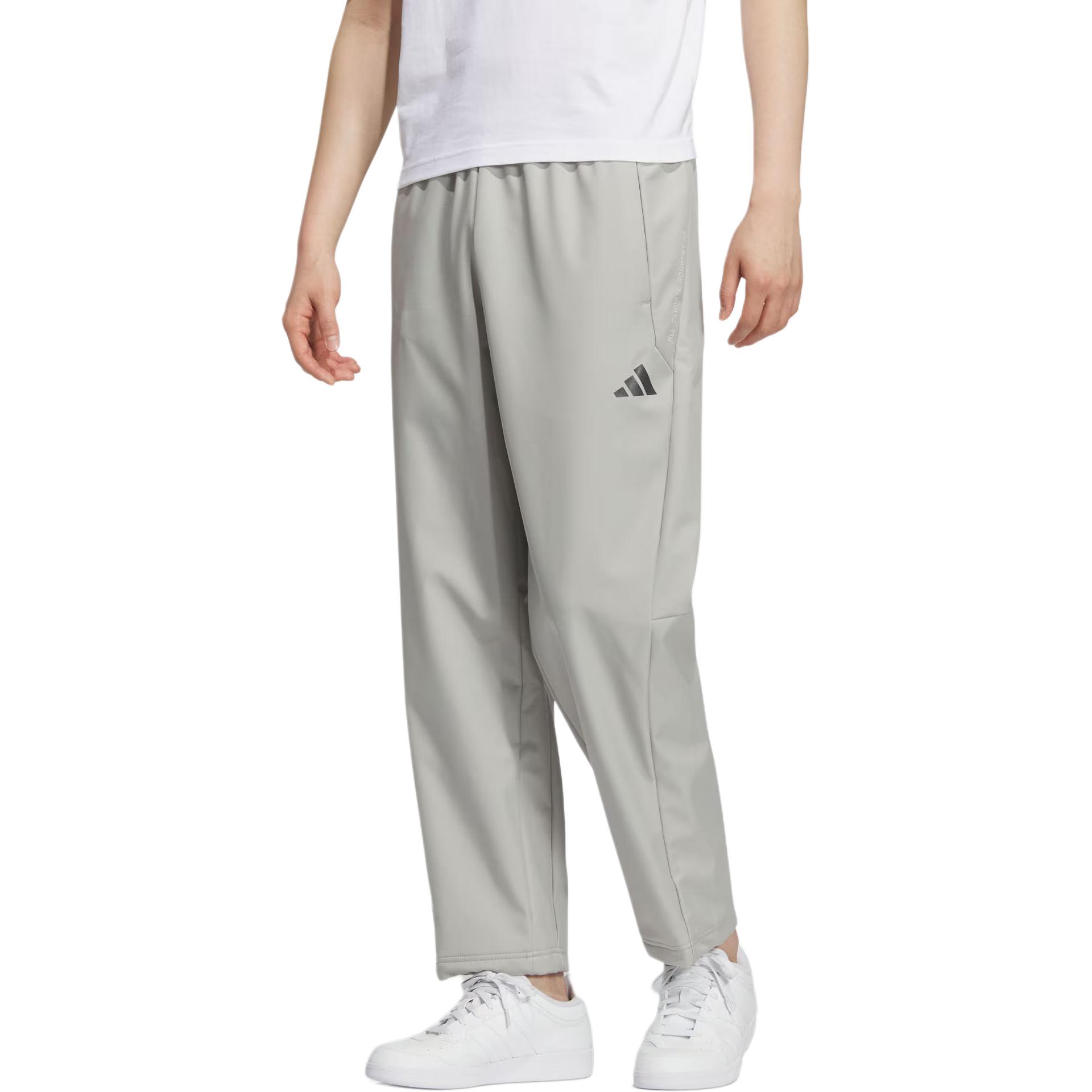 Мужские повседневные брюки Softshell FW25 Woven Adidas, металлический серый — фото 3