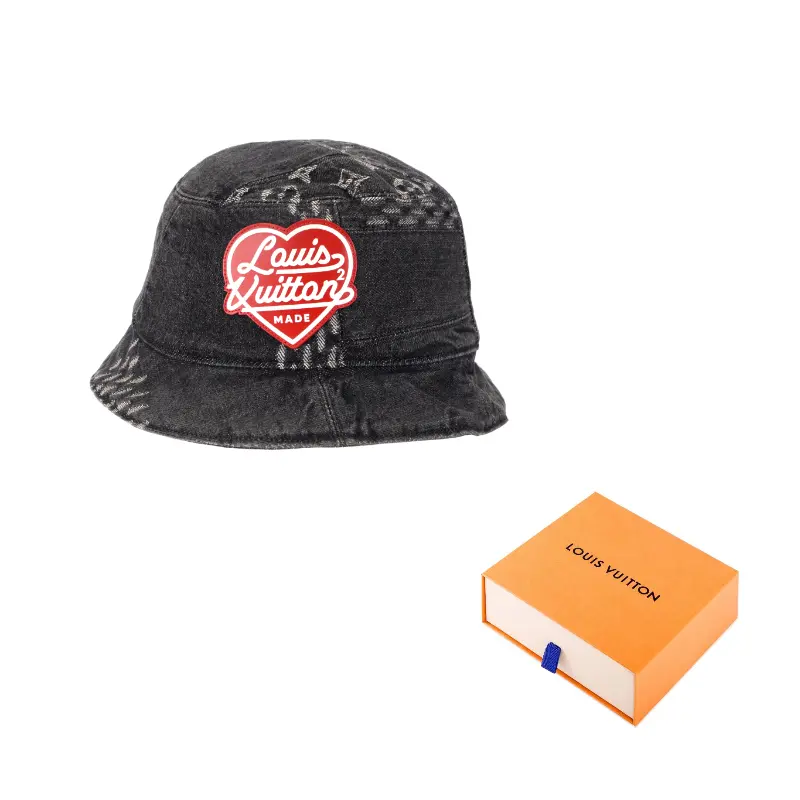 

LOUIS VUITTON Ковбойская шляпа X Nigo Lv Made, Gray Black