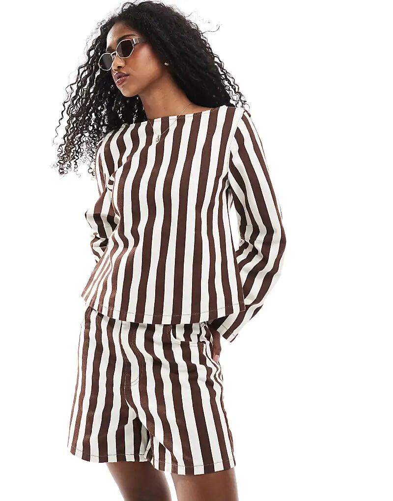 

Шорты в широкую полоску от ASOS DESIGN для папы