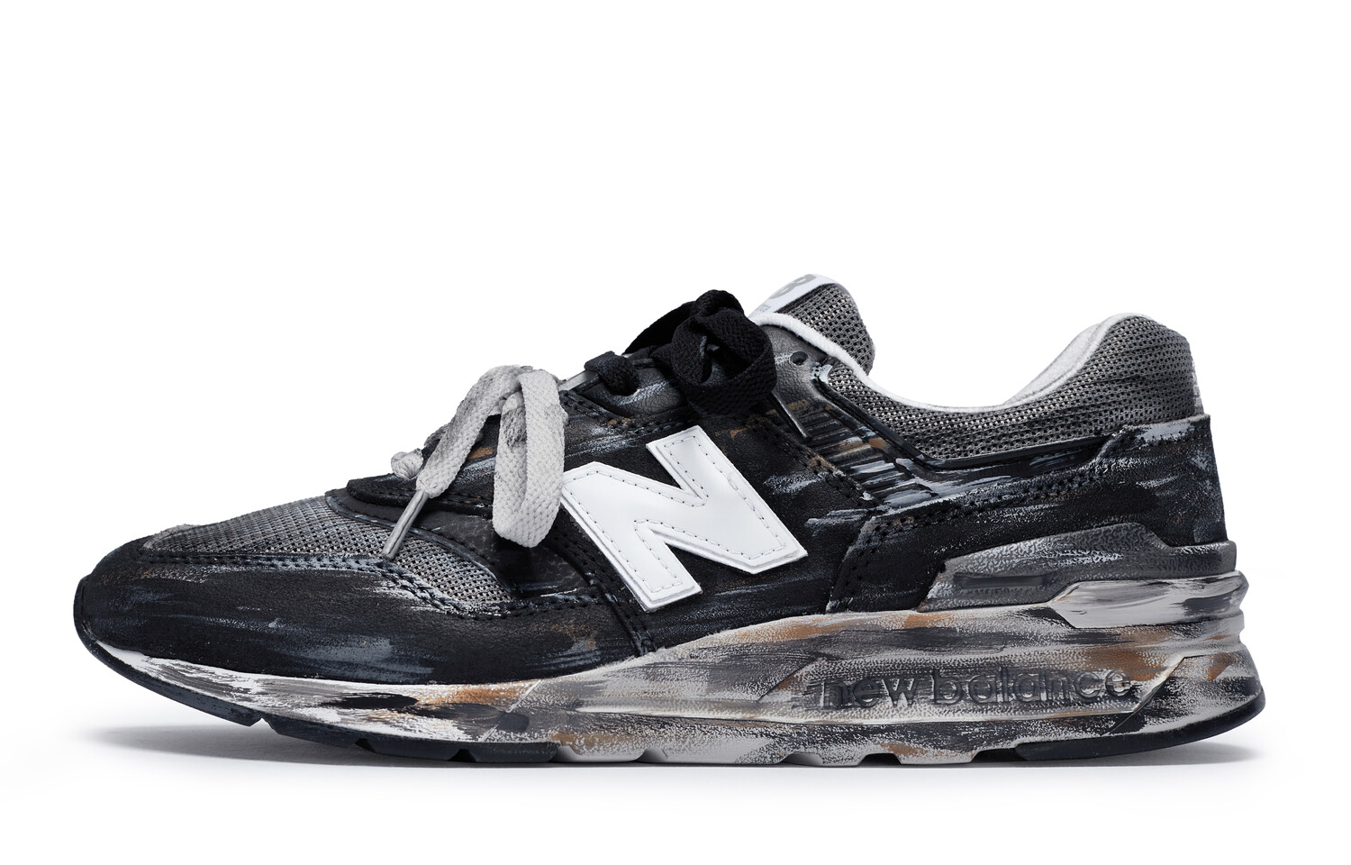 

Кроссовки New Balance NB 997 Lifestyle Shoes Unisex Low-top Black/Gray, черный/серый