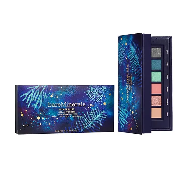 

Палитра теней Eye Shadow Ocean Wonders Palette Bareminerals, 1 UD