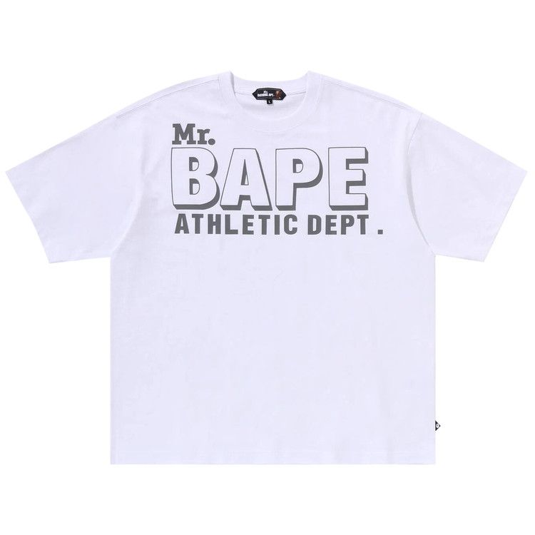

Футболка BAPE Logo Tee, White