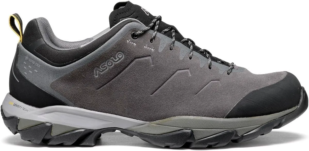 

Мужские ботинки ASOLO ACADIA LTH GTX, легкие, дышащие, водоотталкивающие, из замши, на шнуровке, для походов и трекинга, с подошвой с высокой сцепляемостью, графитовый/черный