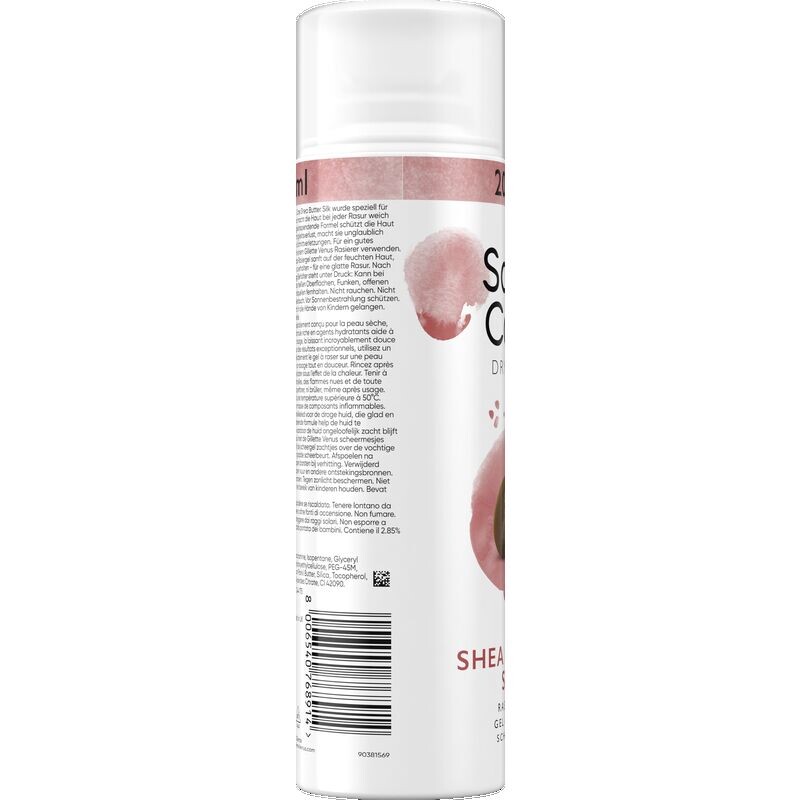 Satin Care Масло ши Гель для бритья Масло ши Gillette Venus, 200 ml — фото 3