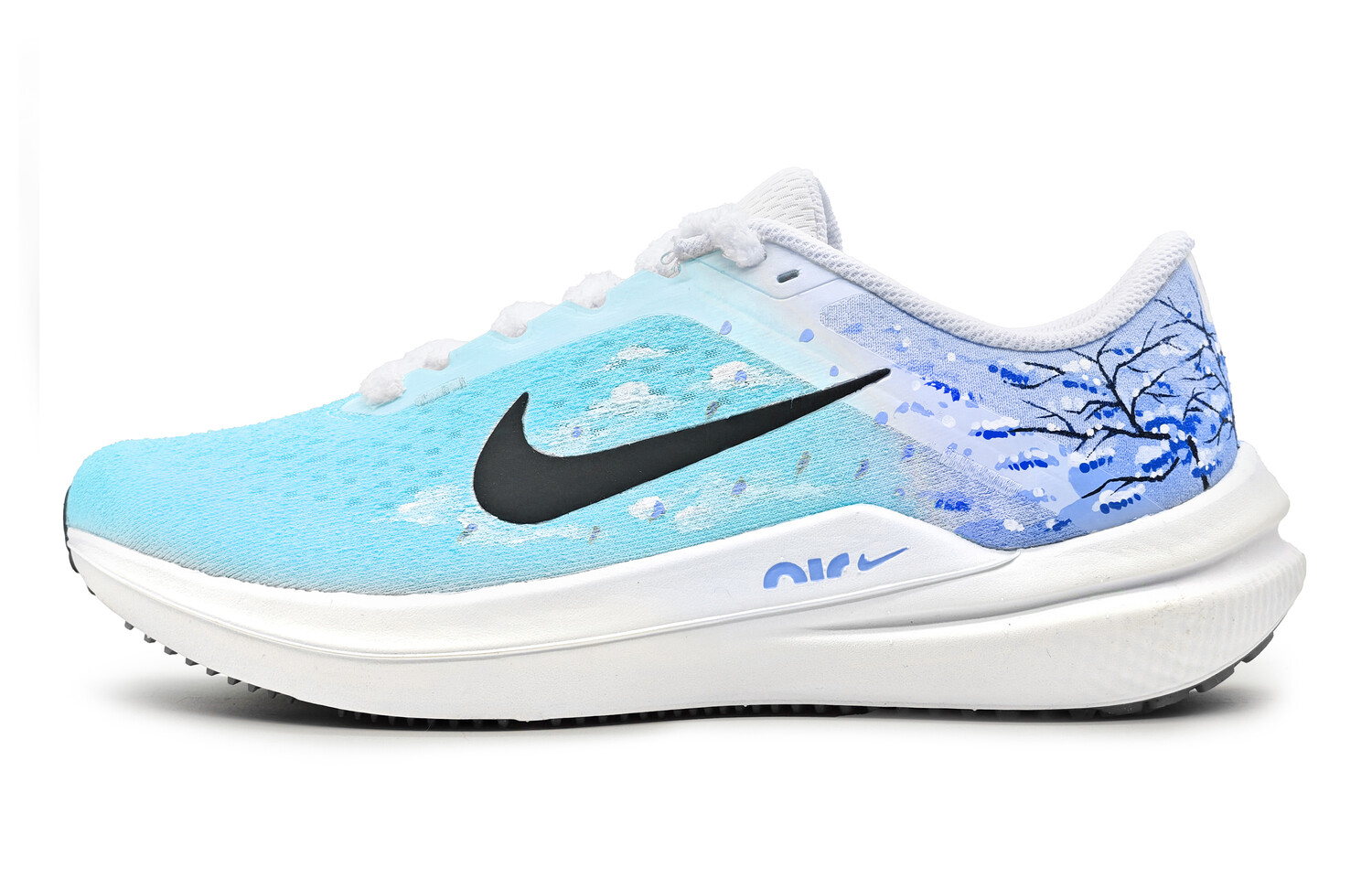 

Кроссовки Air Winflo 10 женские низкие синие Nike