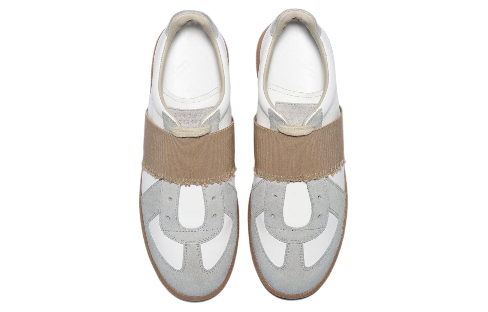 Женские кроссовки Low Top Maison Margiela, белые — фото 3