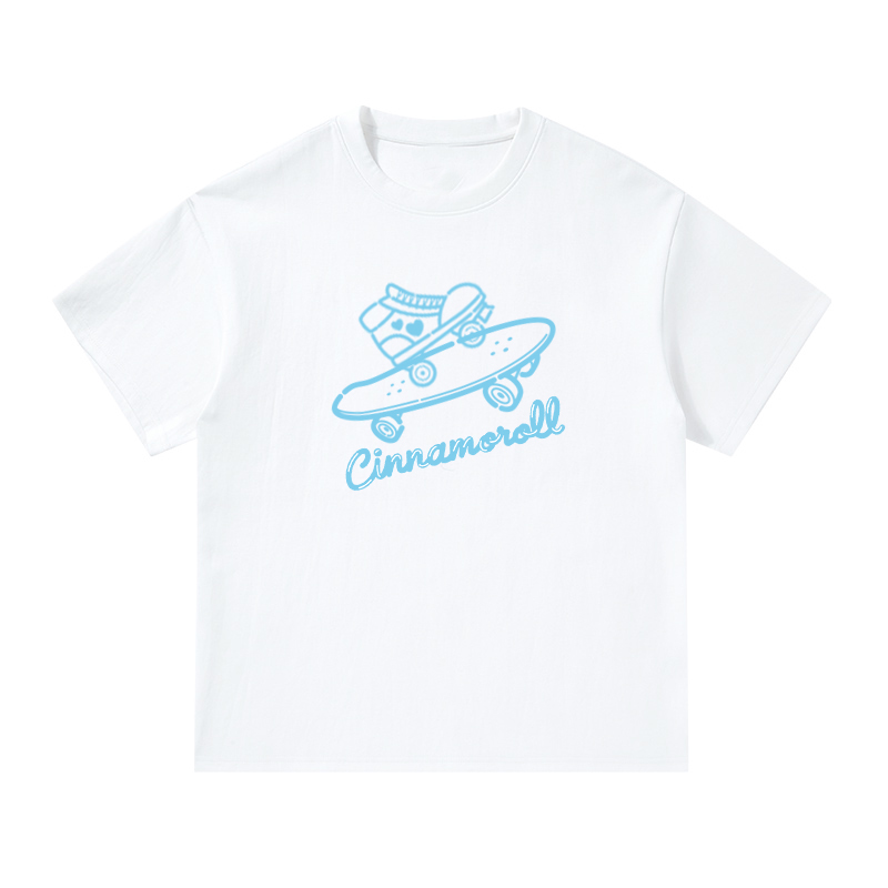 

Футболка Unisex CINNAMOROLL Yugui Dog Sanrio, белый