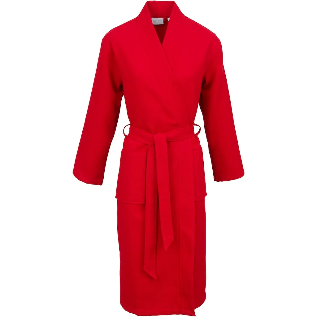 

Унисекс-халат 25100, 1 шт., вафельный пике Carl Ross, Intense red