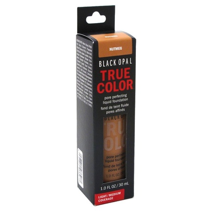 

True Color Жидкая тональная основа Nutmeg 1 унция - Упаковка из 6 шт Black Opal