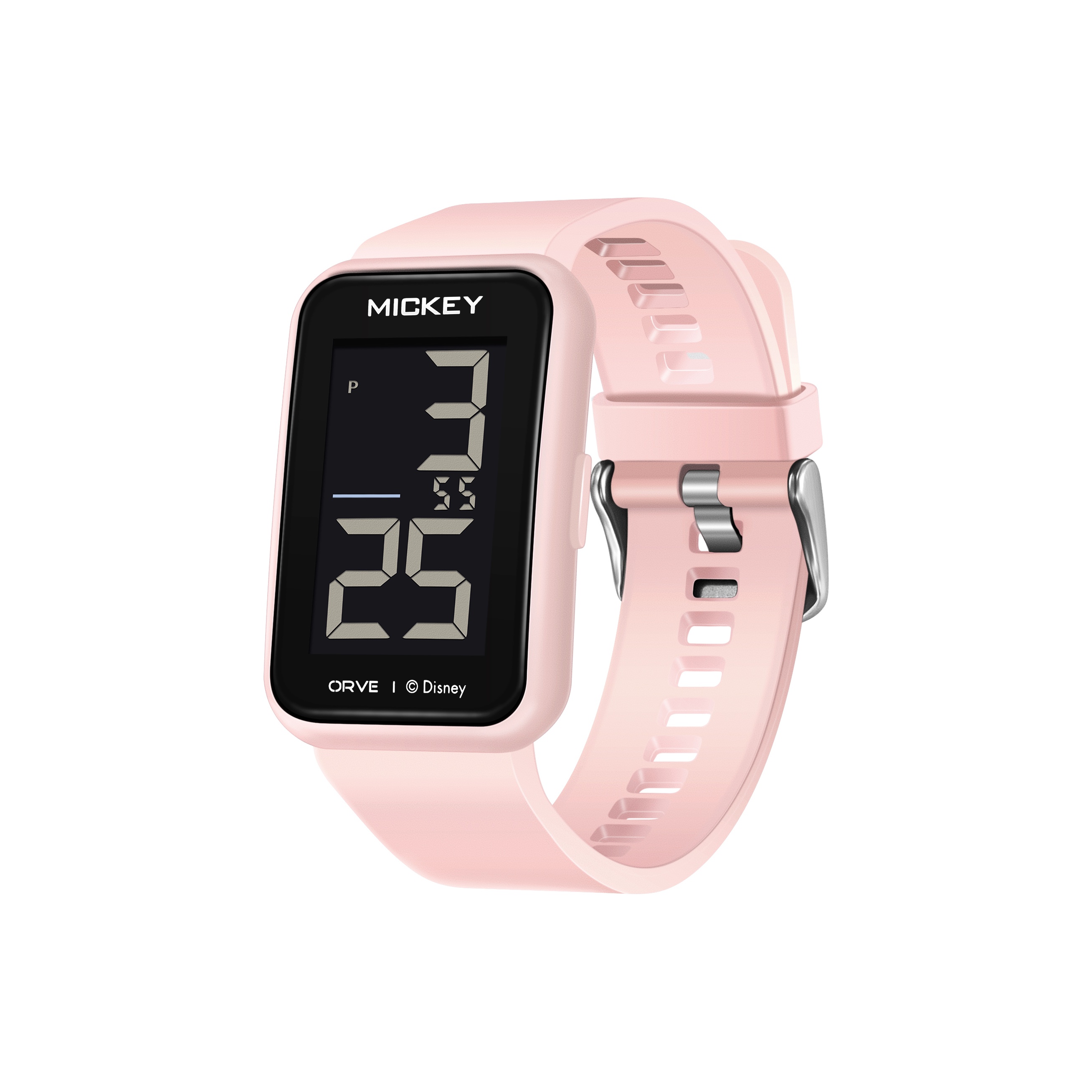 

Disney Электронные часы с ремешком из TPU, унисекс, черный циферблат