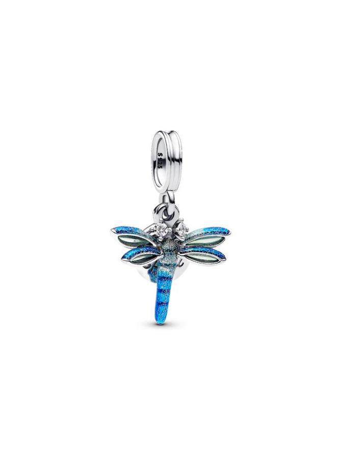 

Шарм Pandora Dragonfly Double Dangle Charm, стерлинговое серебро