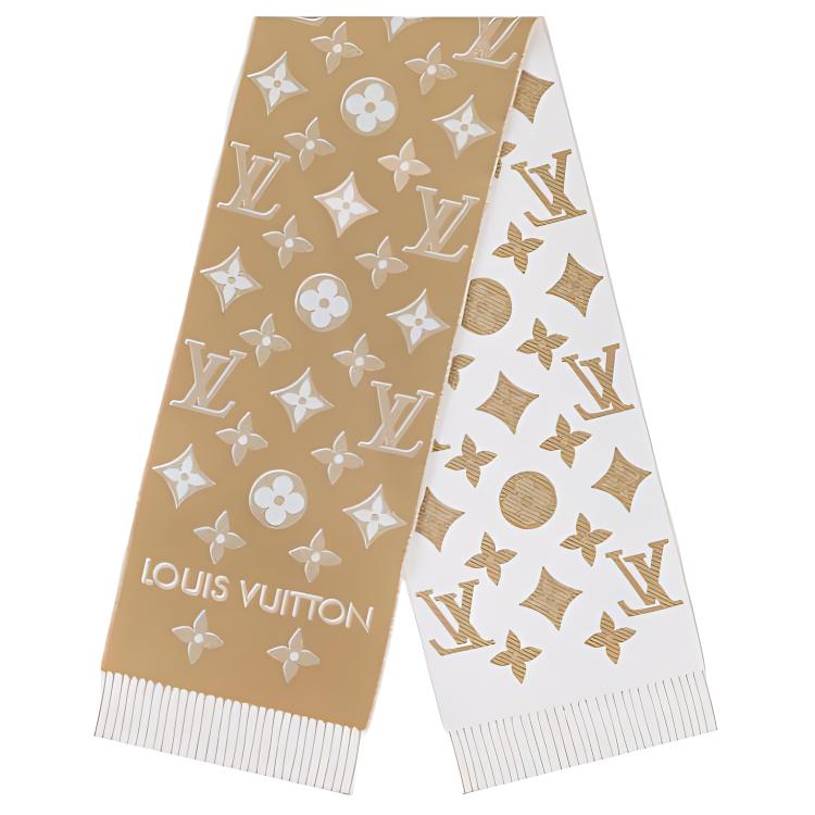 

Шерстяной вязаный шарф женский LOUIS VUITTON