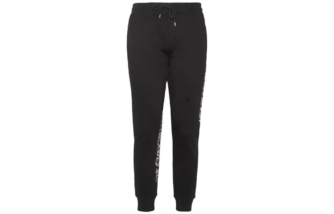Alexander McQueen Трикотажные спортивные штаны мужские черные — фото 3