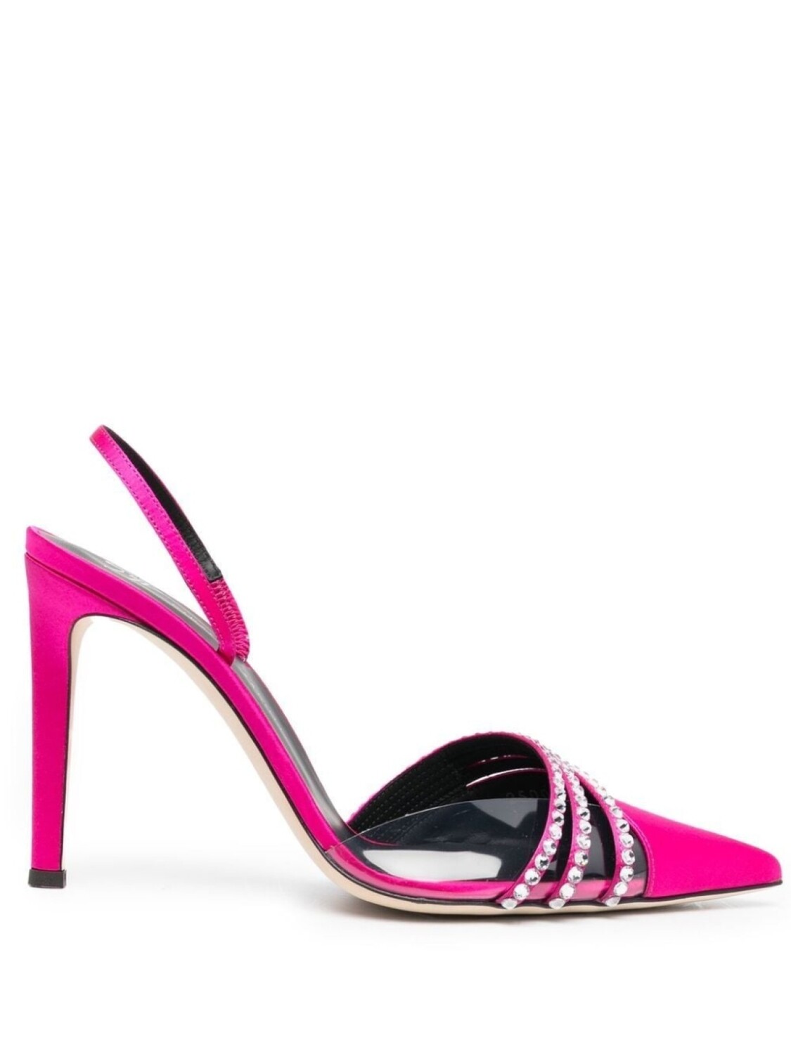 

Giuseppe Zanotti туфли с кристаллами, розовый