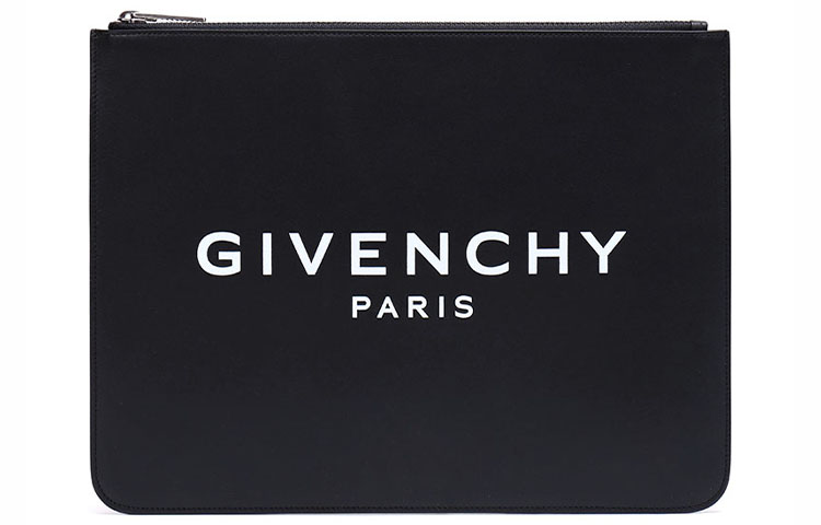 

Кожаная клатч больших размеров мужская черная Givenchy