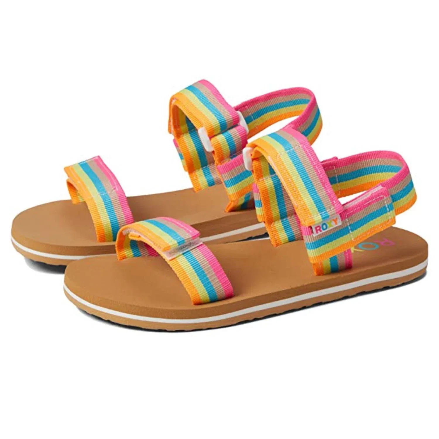 Детские сандалии Roxy RG Cage ARGL100312-MUL с ремешками на пятке (модель JOBB2126), Multi