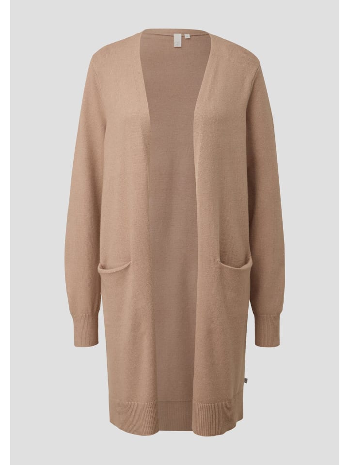 

QS Кардиган, цвет песочный, размер 82W0