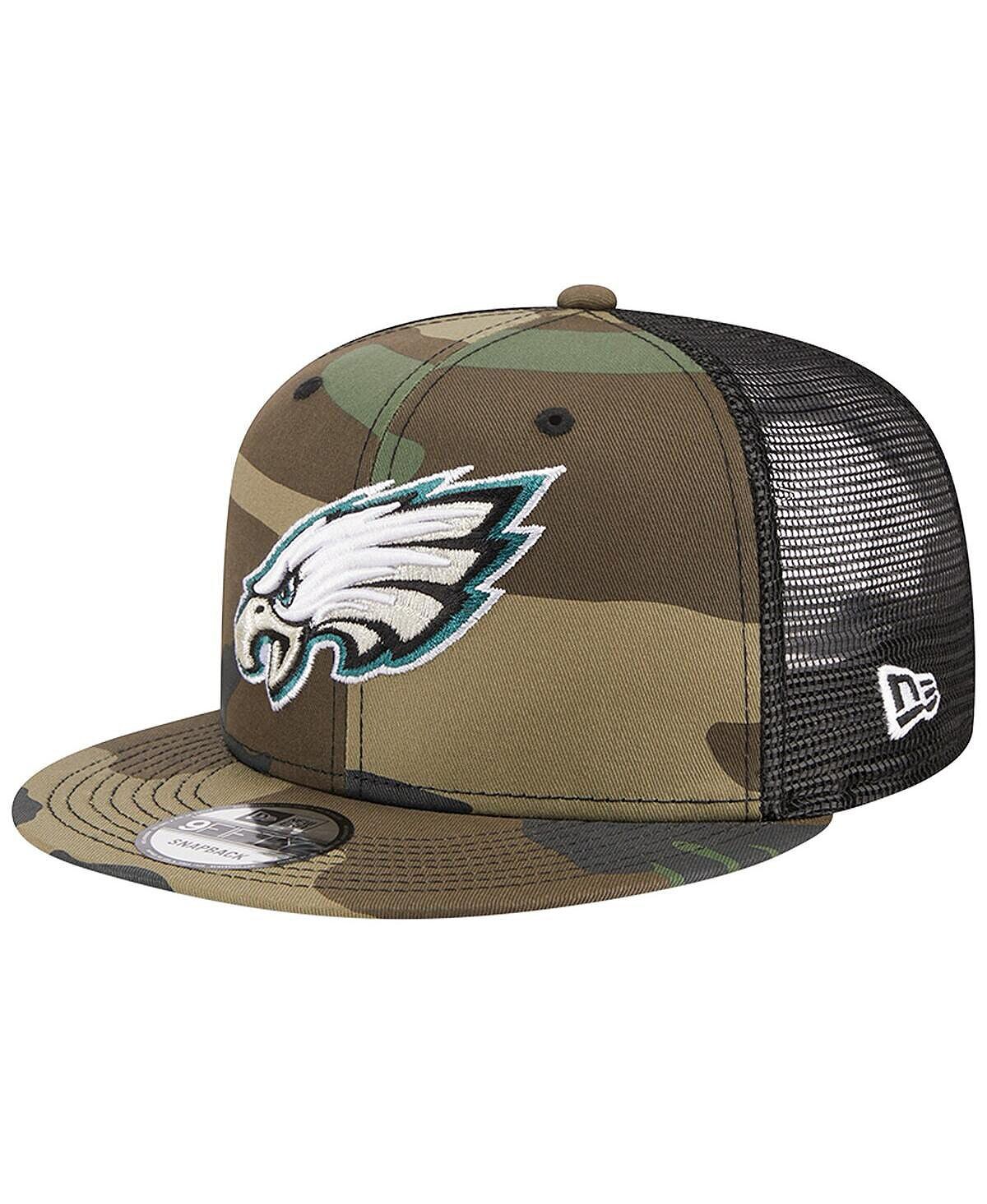 

Мужская камуфляжная кепка Philadelphia Eagles Main Trucker 9FIFTY Snapback New Era