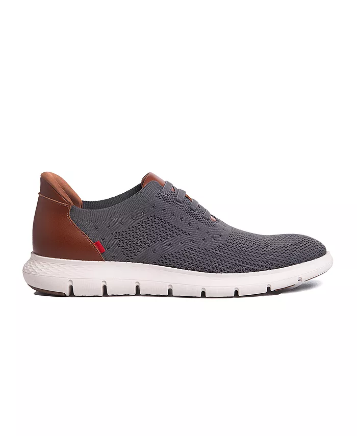Мужские оксфорды Victory Street с технологией Hands-Free Slip On, легкие, из сетчатого материала Marc Joseph New York, серый — фото 3