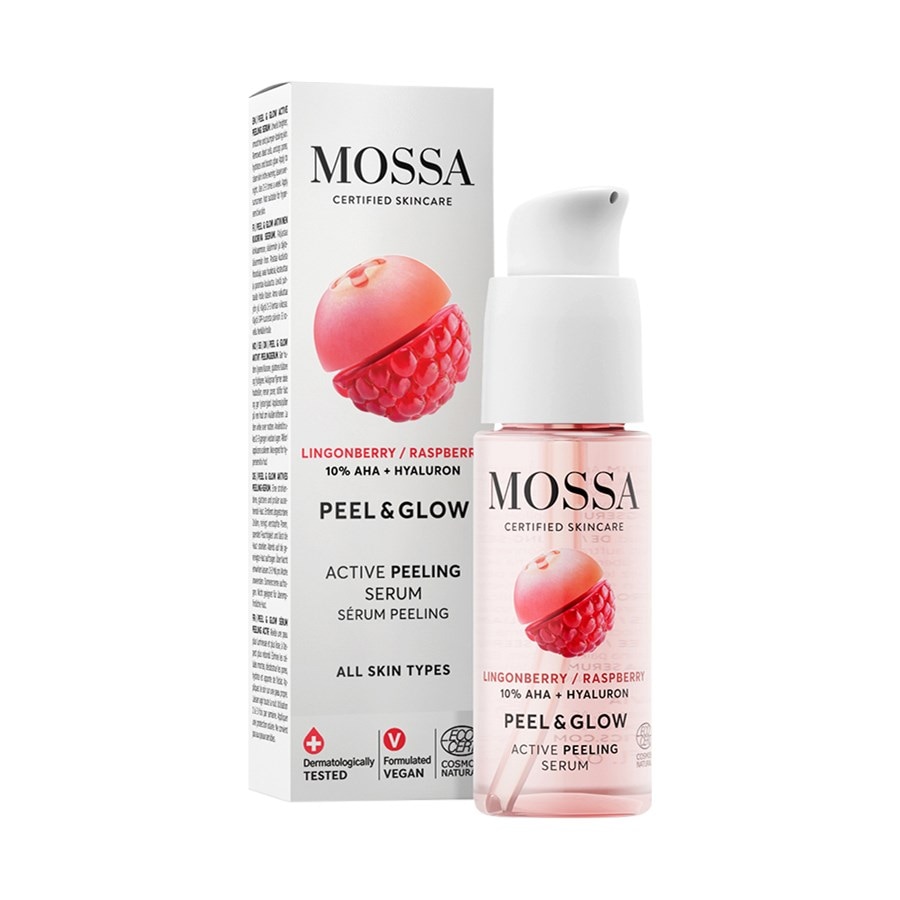 

Сыворотка для лица Mossa Active Peeling Serum, Peel & Glow 30 ml