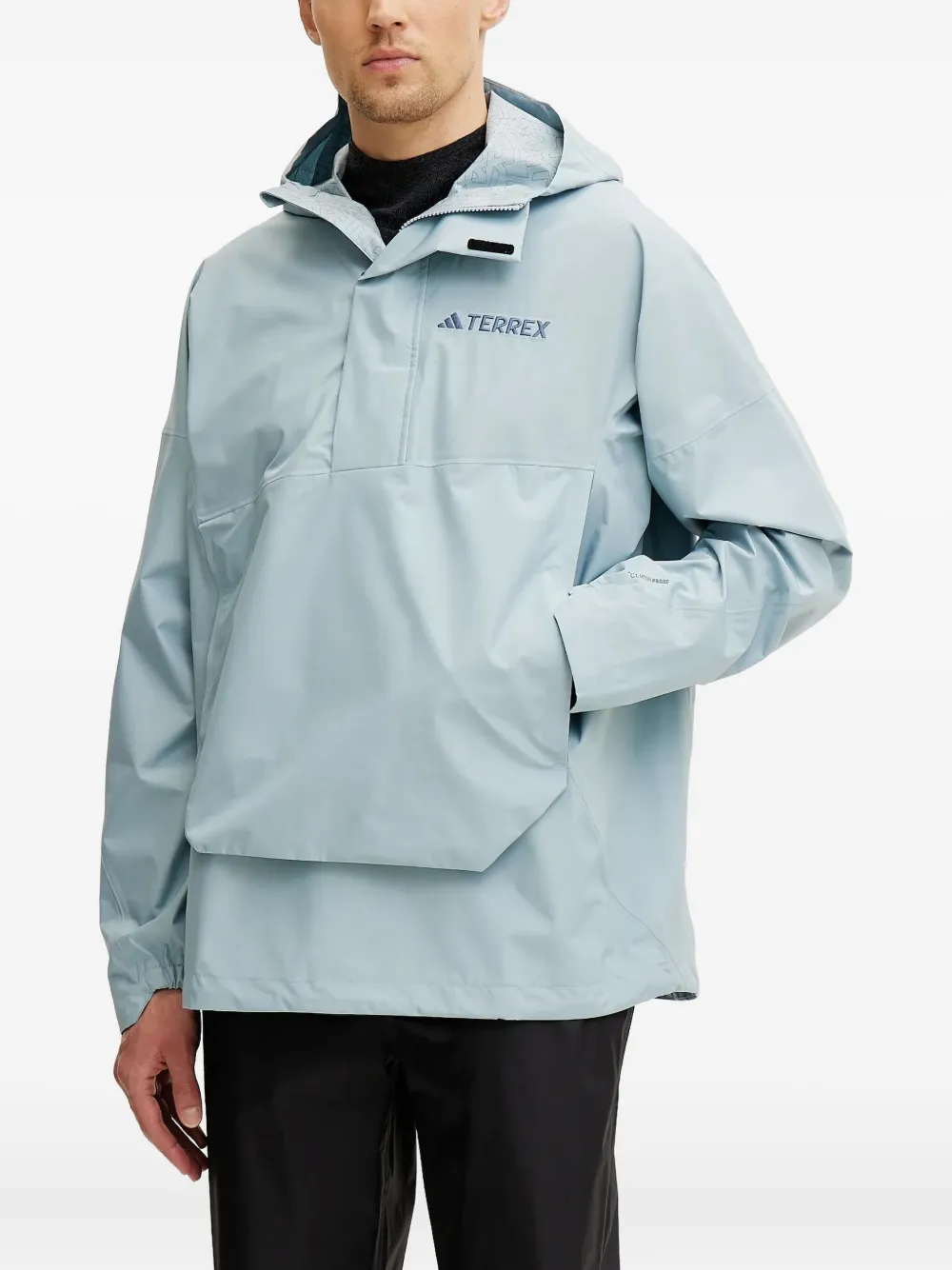 

Куртка с капюшоном Adidas, синий