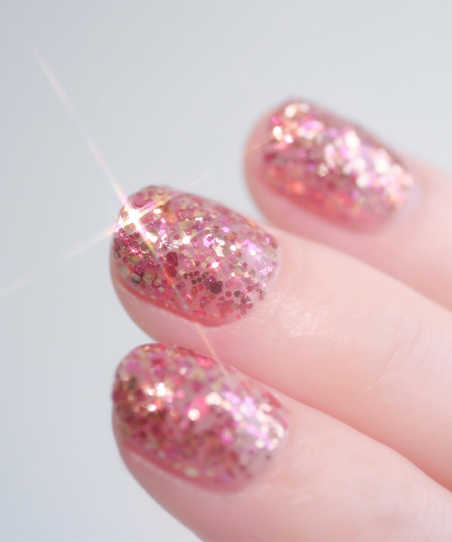 Лак для ногтей Сверкающая супер-пайеточная Nails Inc, Red — фото 3