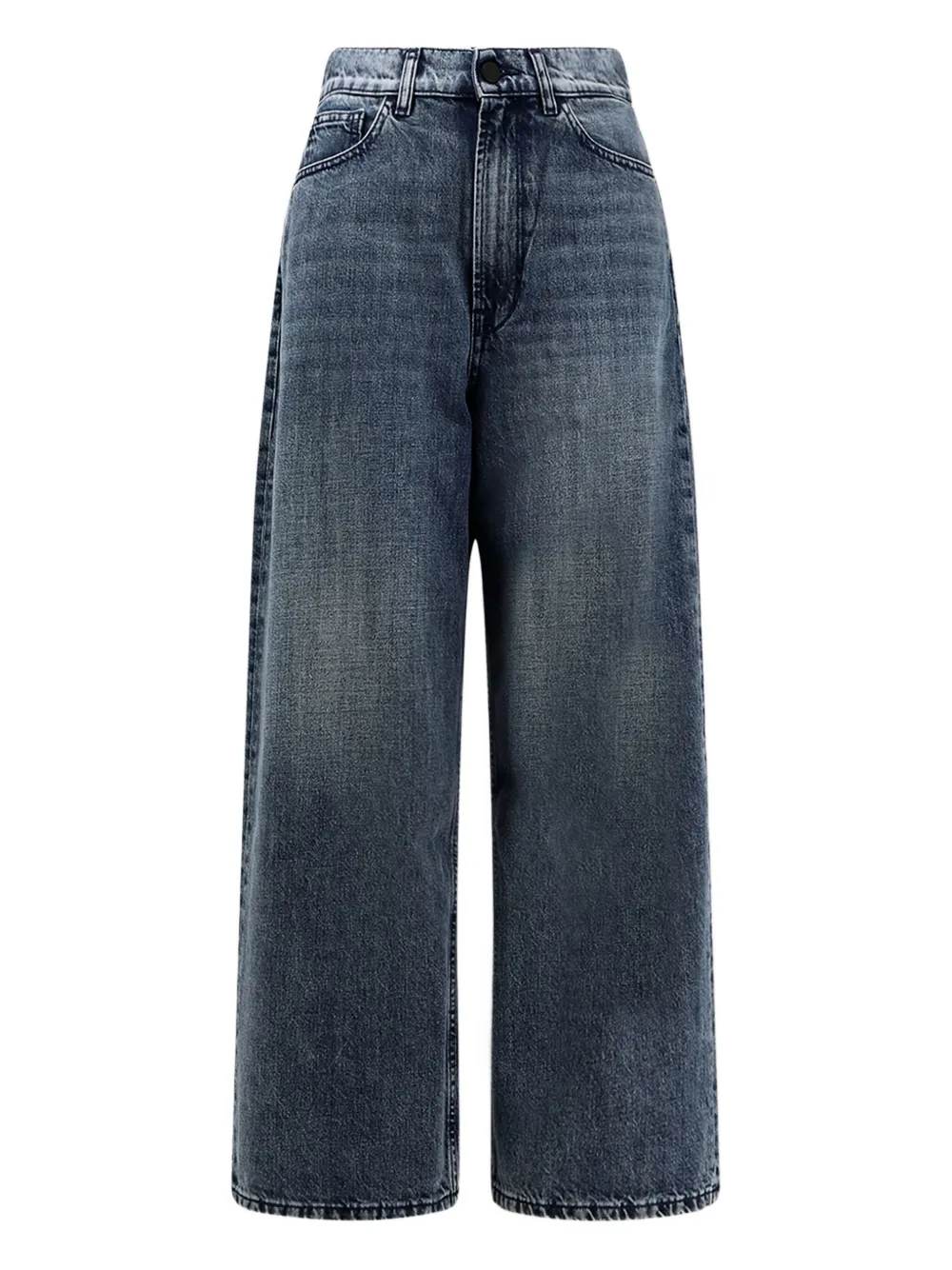 

Джинсы с нашивкой-логотипом 3x1, синий