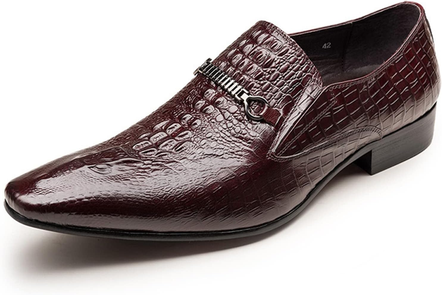 

Мужские кожаные лоферы CHUUMEE с подкладкой, повседневные удобные ходовые туфли-лоферы для мужчин, красный