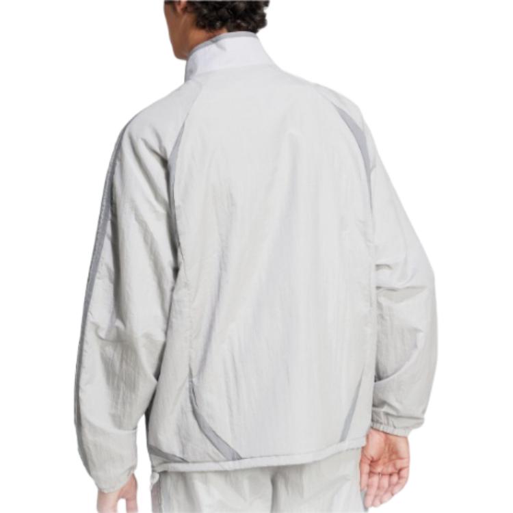 Adidas Originals Адиколор 2000-х годов Тканый Тренировочный Топ, Light Gray/Gray — фото 4