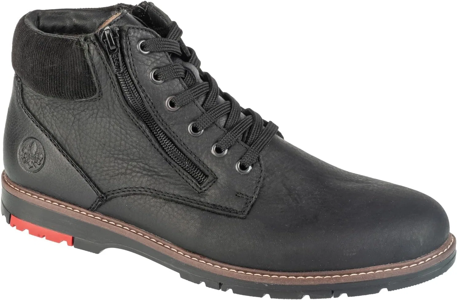 Rieker Herren Rieker туфли на шнуровке, Black