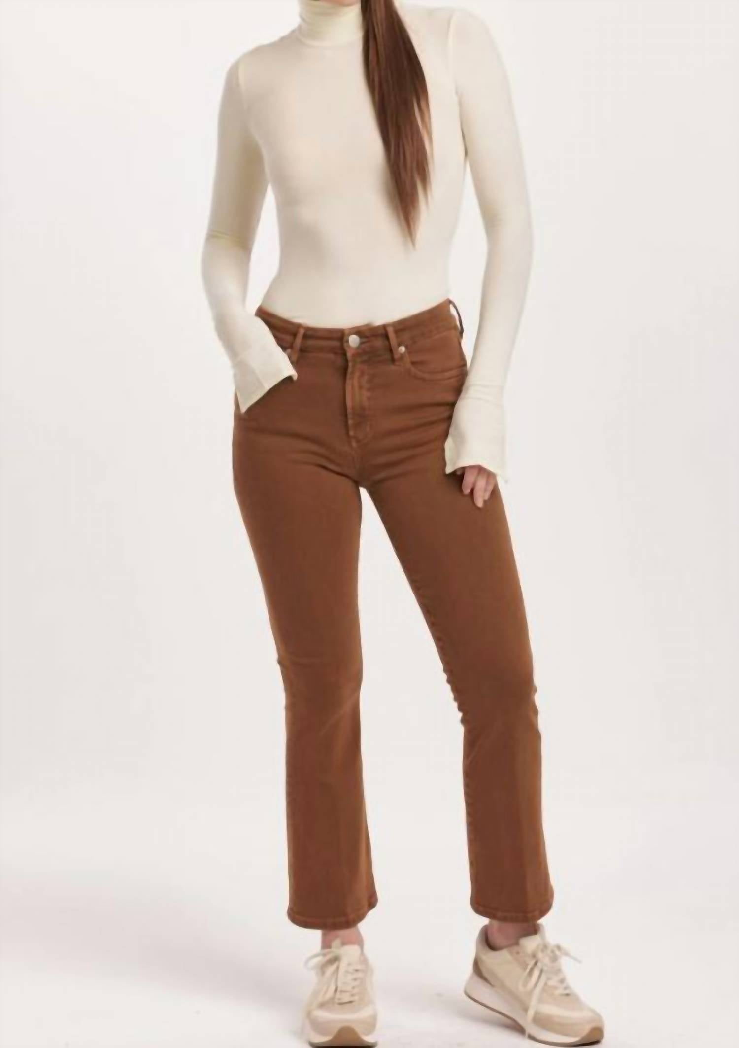 

Джинсы-клеш Jeanne цвета жженой сиены DEAR JOHN DENIM, цвет burnt sienna