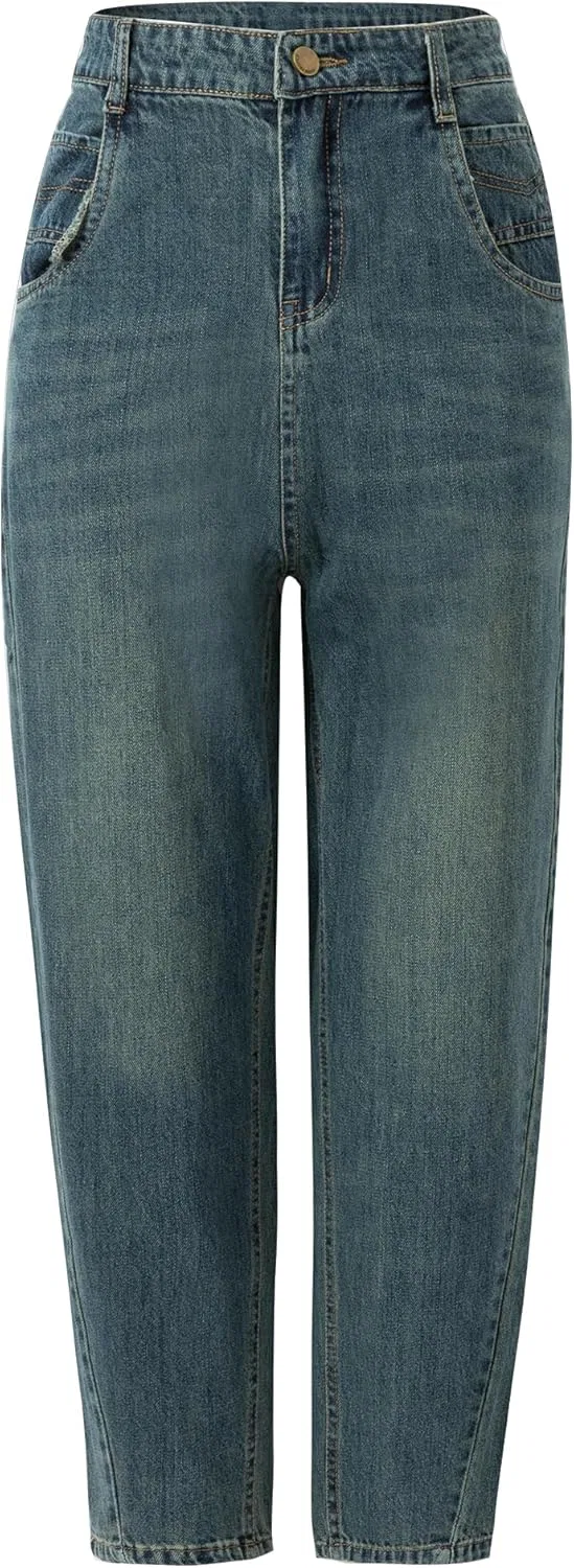 Джинсы Straight Leg, Cotton, Deep Blue
