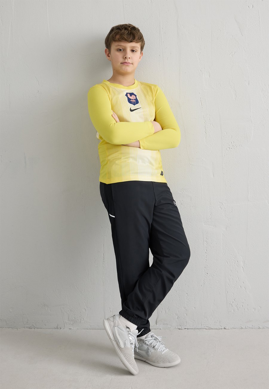Топ Nike Performance WOMENS EC25 FRANCE GOALKEEPER JERSEY UNISEX, Lightening/Coconut Milk/Black/Yellow — фото 2