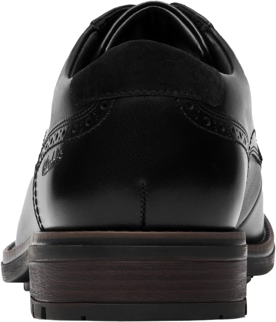 Мужские классические оксфорды Clarks Emmet, черный — фото 2