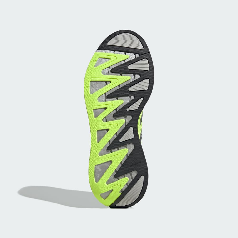Кроссовки на платформе Adidas Adizero Aruku Shoes, цвет Signal Green/Grey Two/Core Black — фото 3