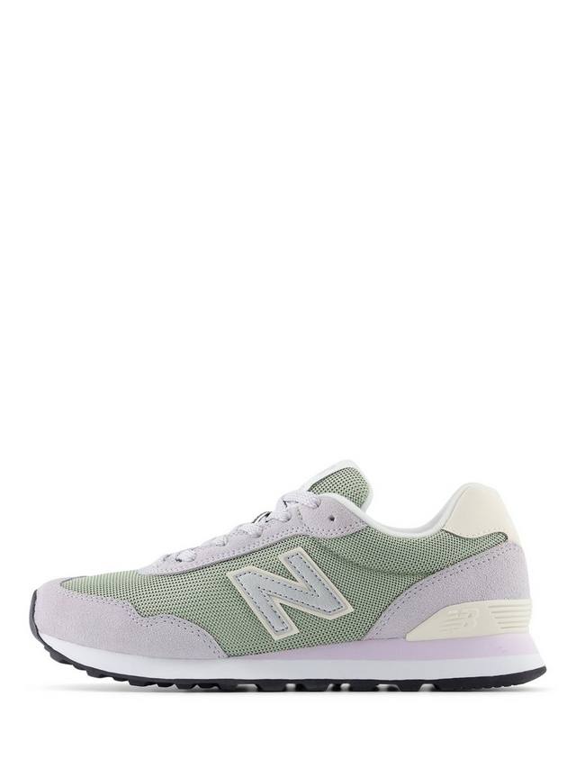515V3 замшевые кроссовки со шнурками New Balance, Green/Multi — фото 2