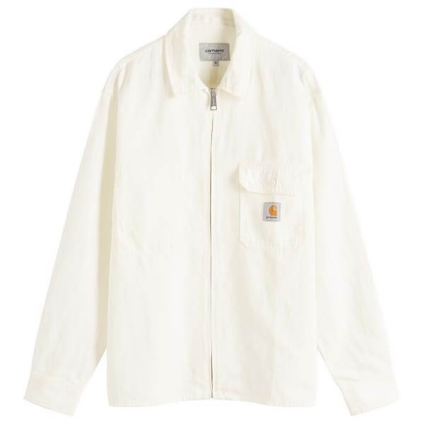 

Куртка-Рубашка Rainer на молнии Carhartt Wip, белый