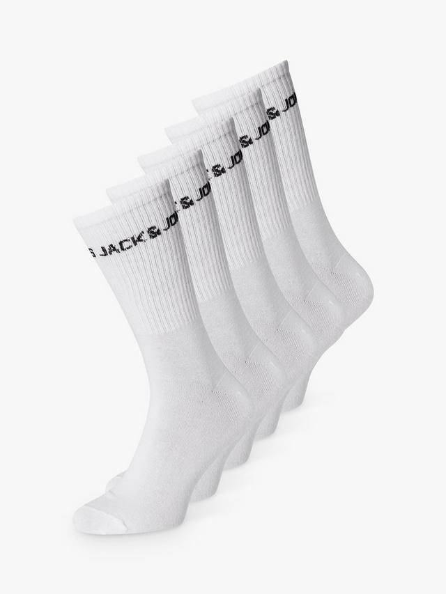 

Детские спортивные носки Jack & Jones, Pack of 5, White